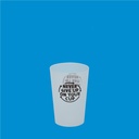 Bierbeker "Never Give Up" (20cl)